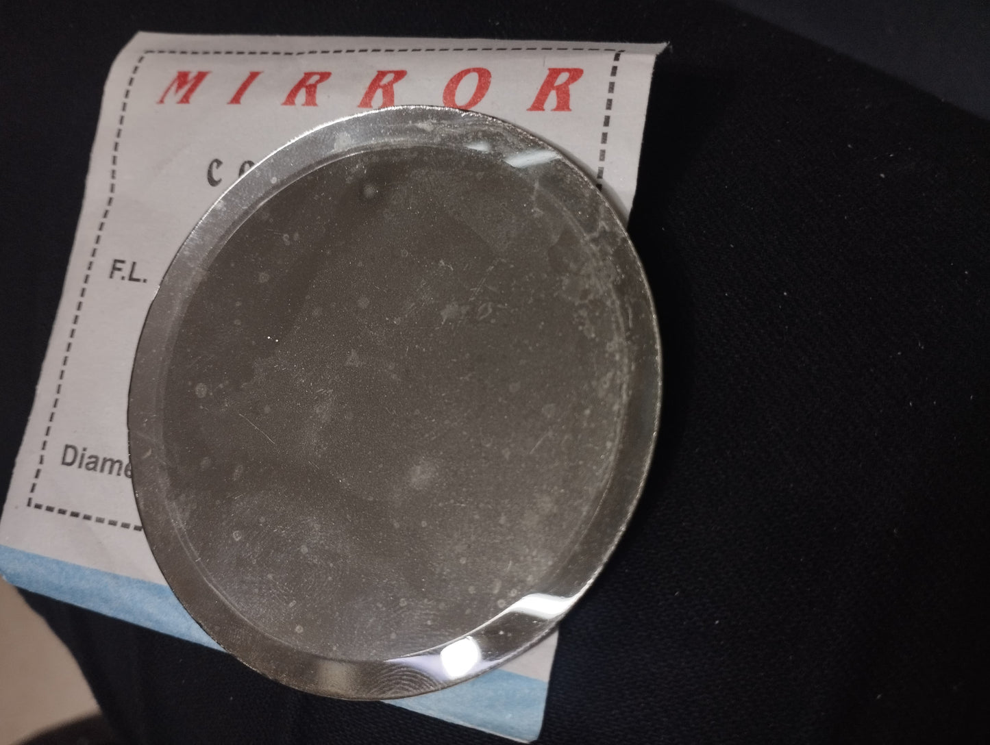 Experimental Concave Mirror Glass Lens Flexible Frame, High Transparent Mirror Triple Prism Optical/ for Teaching Light Spectrum Physics(Concave Mirror).
