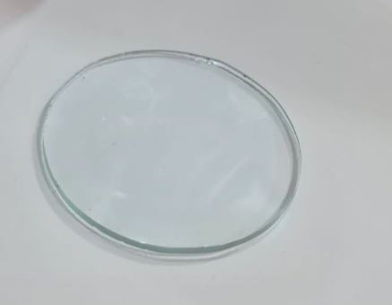 Crystal Premium Optical Glass Double Convex Lens Set, Double Curved like a bulge/ Best Convex Glass!