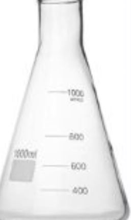 Pyrex Iwaki te-32 Conical Glass Flask for Laboratory 1000ml Made in china