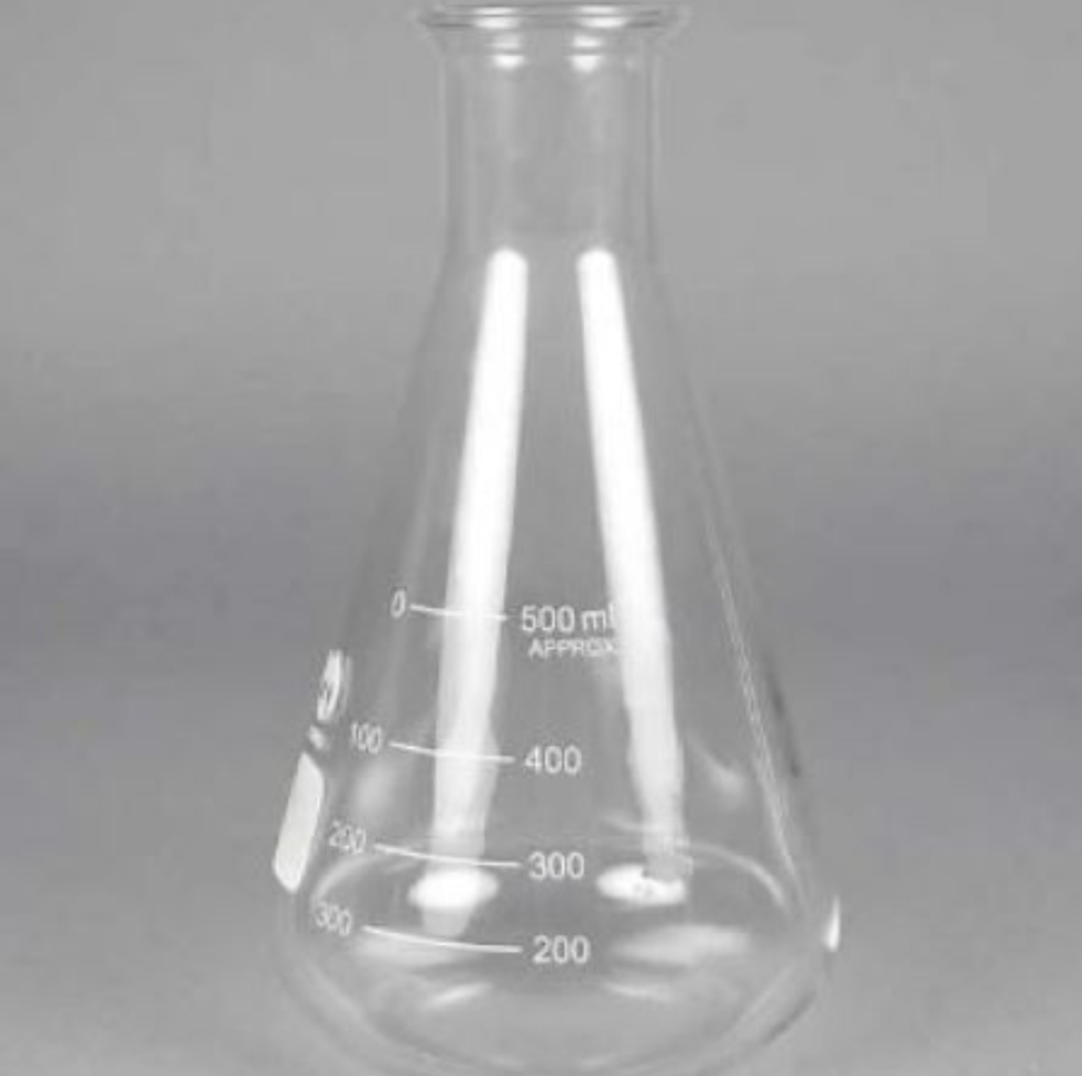 Pyrex Iwaki te-32 Conical Glass Flask for Laboratory 500ml Made in china