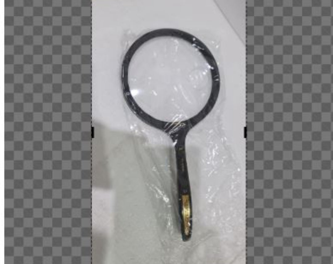 2X,4X or 25X Handheld Round Magnifying Glass, Made In China.
