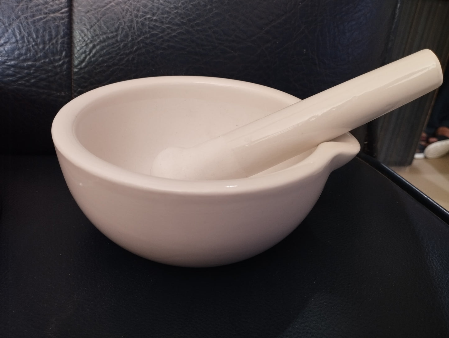 4" Piston mortar for Labs | Premium Quality Piston Mortar for Chemicals & ingredients grinding | Chemical Mixing tool