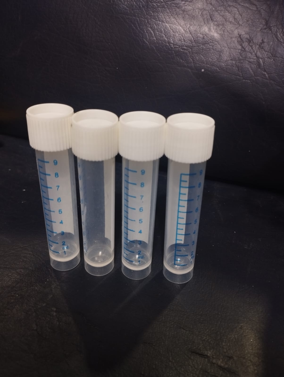 10ml Plastic Storage Vial with Screw Cap | Pack of 4