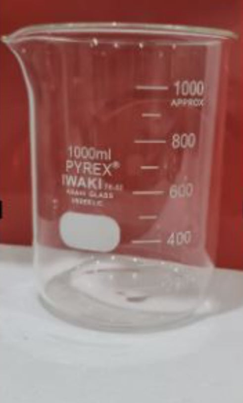 Sturdy glass beaker 250ml, brosocilicate form with printed graduation pack, euro design, used for industries and academic as well, versatile tool, reliable and accurate in any task.