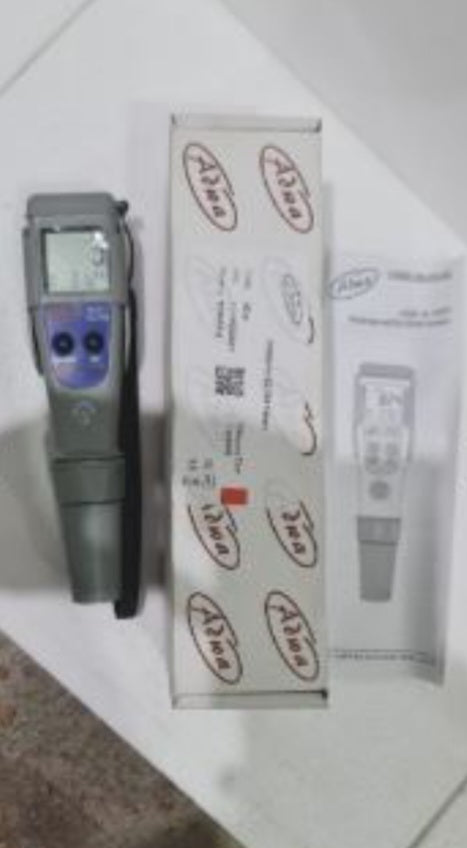 ADWA TESTER EC AD32 PEN - EC/TDS/°C (WATERPROOF) ,PH Meter & TDS Meter,High Accuracy Digital Display, LCD Backlit, Romania Made