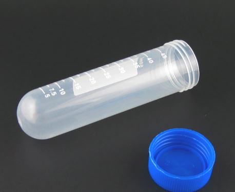 Pack of 4  Premium Quality Plastic Centrifuge Tube| Chemical & Heat resistant