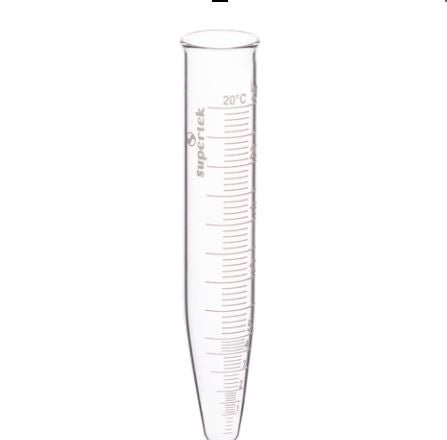 Pack of 5 Glass Conical Tube 10ml - A+ Grade 10ml Conical Tube